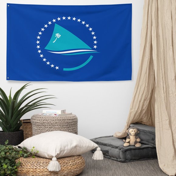 Pacific Community Flag (Customizable) - Picture 1 of 1